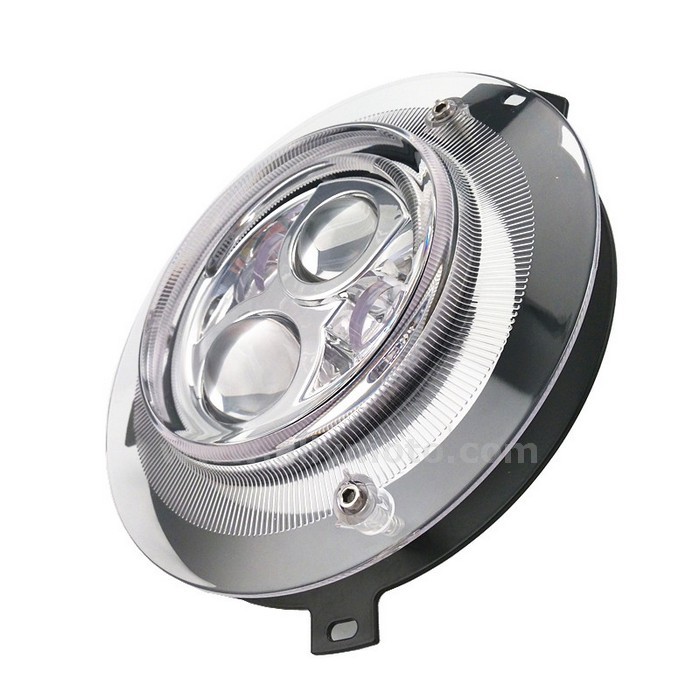 154 7 Inch 75W Ip67 High Low Beam Headlight Benz@4